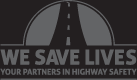 grey We Save Lives logo